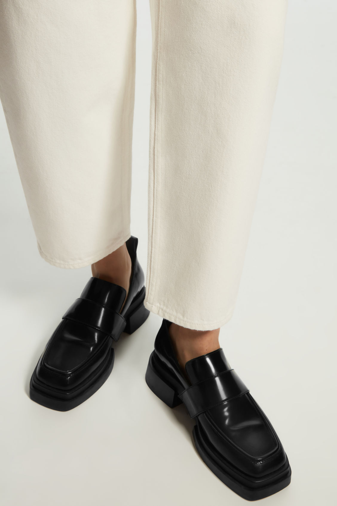 COS - Chunky Leather Loafers
