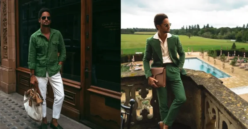 33 Old Money Hairstyles for Women & Men You Need to Know Green Old Money Men Outfit